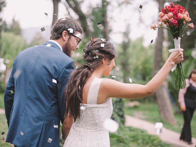 El matrimonio de Javier y Catalina en Pirque, Cordillera 9