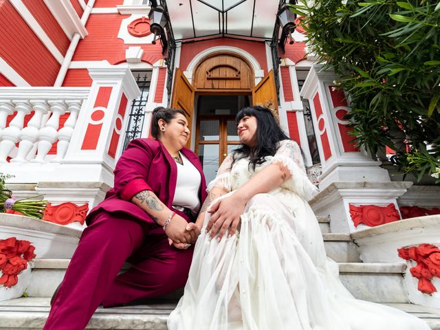 El matrimonio de Dani y Piña en Valparaíso, Valparaíso 1