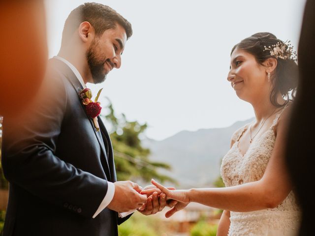 El matrimonio de Benjamin y Alejandra en San José de Maipo, Cordillera 17