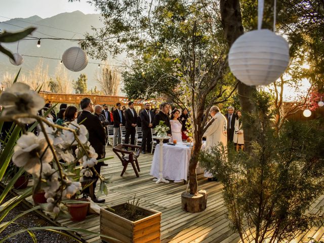 El matrimonio de Enzo y Linda en San José de Maipo, Cordillera 11