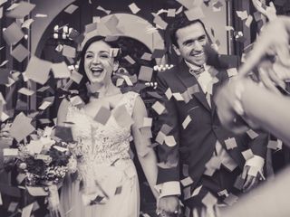 El matrimonio de Daniela y Mario