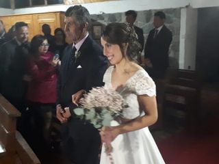 El matrimonio de Mariana y Oscar