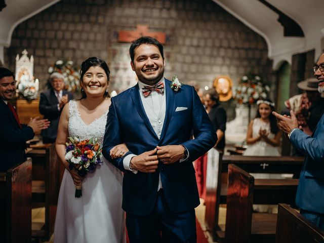 El matrimonio de Geraldine y Mauricio
