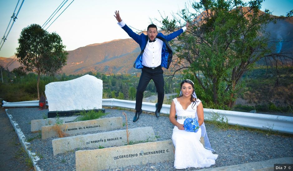 El matrimonio de Johnny y Ana en San José de Maipo, Cordillera