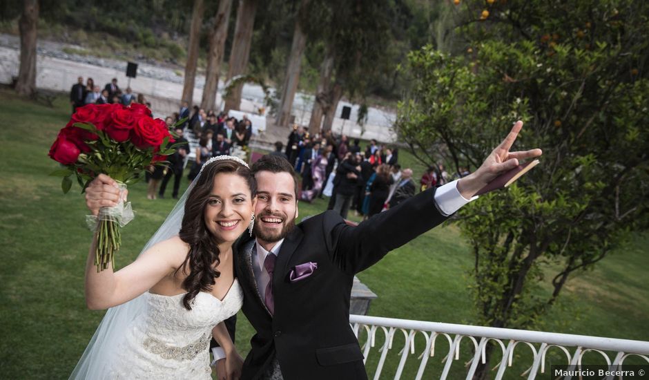 El matrimonio de Christian y Helen en San José de Maipo, Cordillera