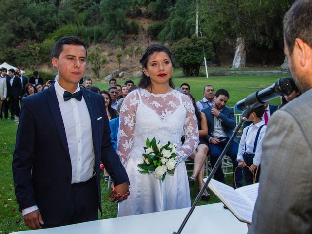 El matrimonio de Manuel y Jazmin en San José de Maipo, Cordillera 10