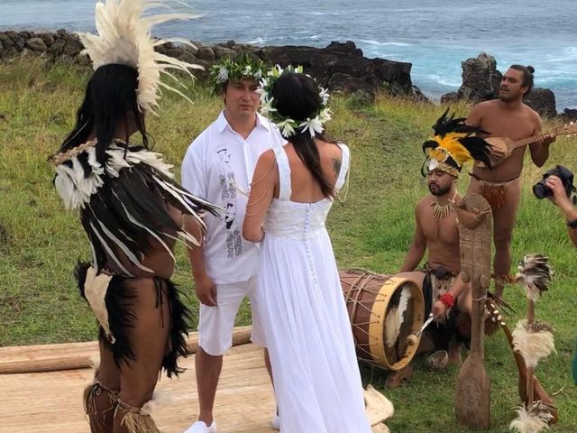 El matrimonio de Carolina y David en Isla de Pascua, Isla de Pascua 4