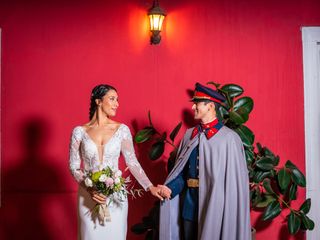 El matrimonio de Daniela y Francisco