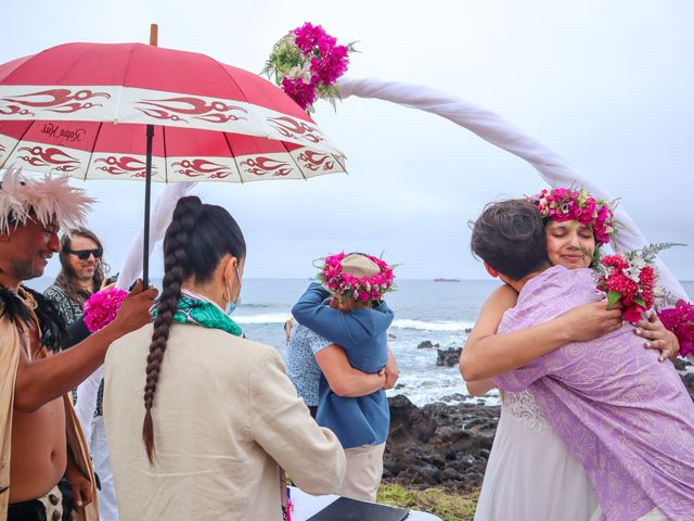 El matrimonio de Gabriel y Gisela en Isla de Pascua, Isla de Pascua 2