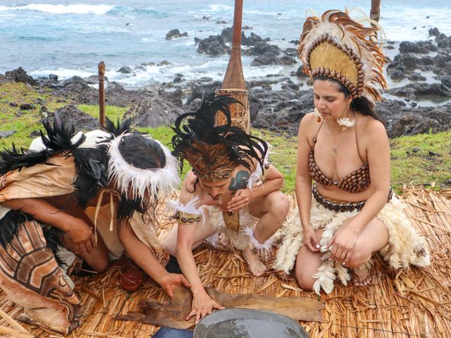 El matrimonio de Gabriel y Gisela en Isla de Pascua, Isla de Pascua 7