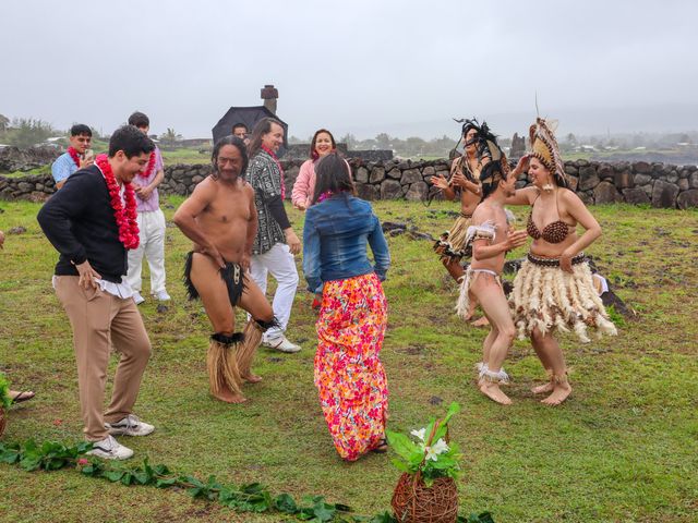 El matrimonio de Gabriel y Gisela en Isla de Pascua, Isla de Pascua 8