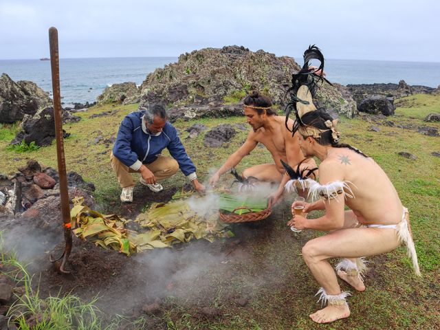 El matrimonio de Gabriel y Gisela en Isla de Pascua, Isla de Pascua 9