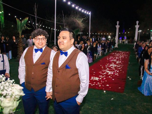 El matrimonio de Francisco  y Bernardo  en Lampa, Chacabuco 138