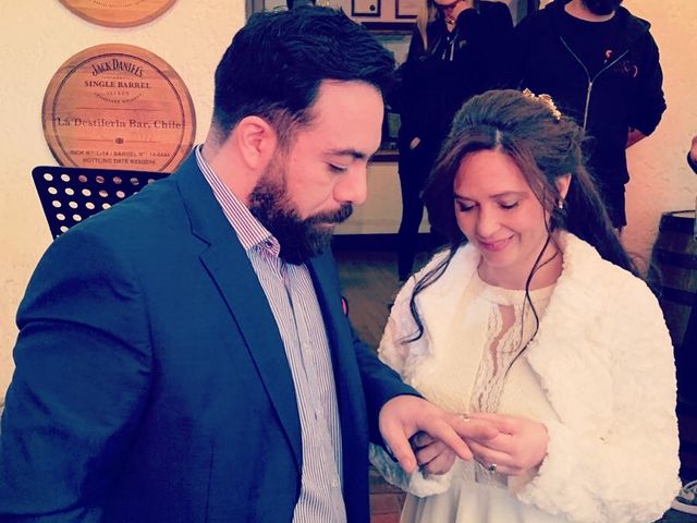 El matrimonio de Sebastián  y Marie Claire  en Ñuñoa, Santiago 1