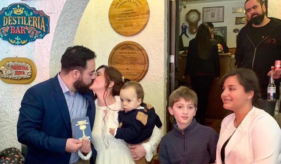 El matrimonio de Sebastián  y Marie Claire  en Ñuñoa, Santiago