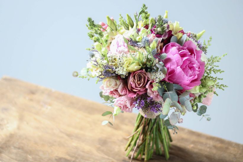 40 ramos de novia con flores silvestres: únicos, delicados y originales