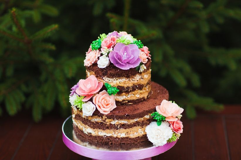 La Torta Nupcial Que Est De Moda Naked Cakes Nicas