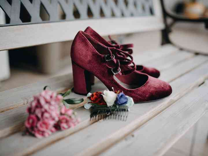 75 Zapatos De Color Para Una Novia Moderna