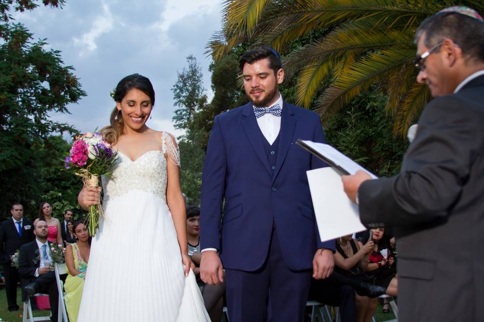 El matrimonio de Constanza y David