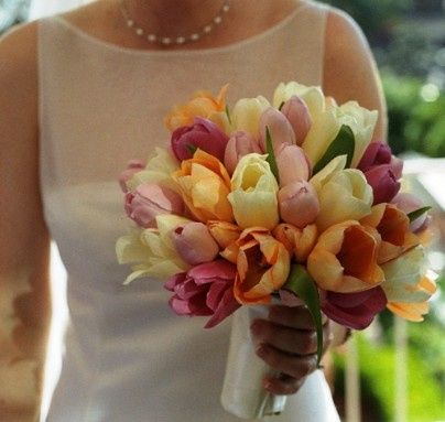 Ramo de novia (tulipanes) 9