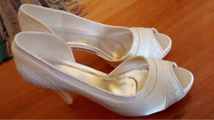Zapatos novia, listos!! ¿blancos o no? ¿cómodos o sexy? - 3