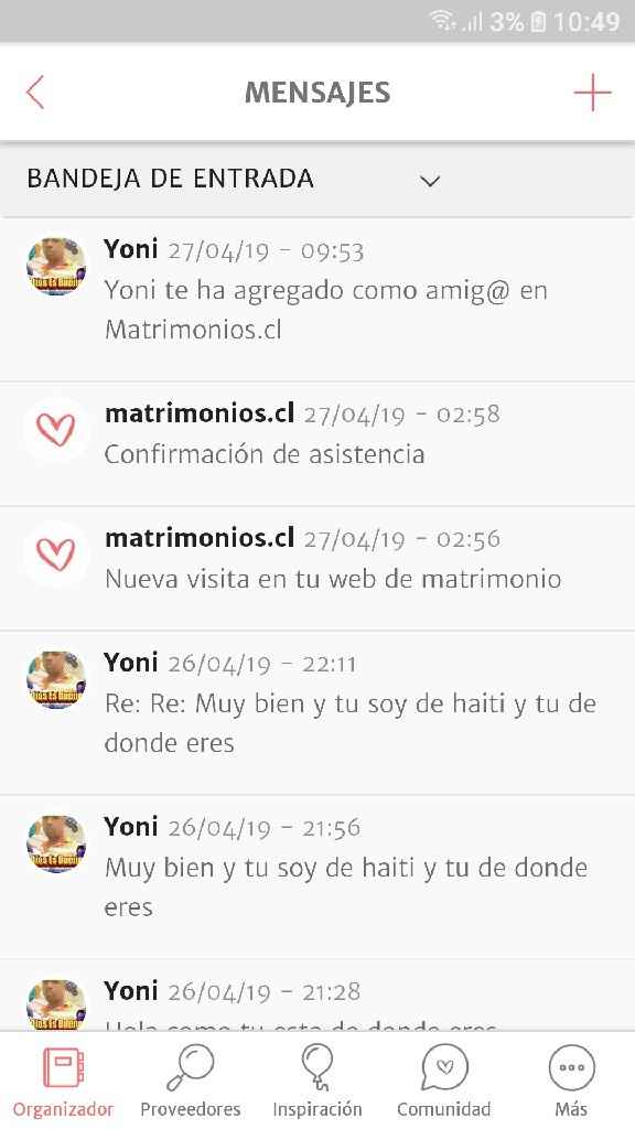 Novios que nos casamos el 18 de Mayo de 2019 en Concepción - 1