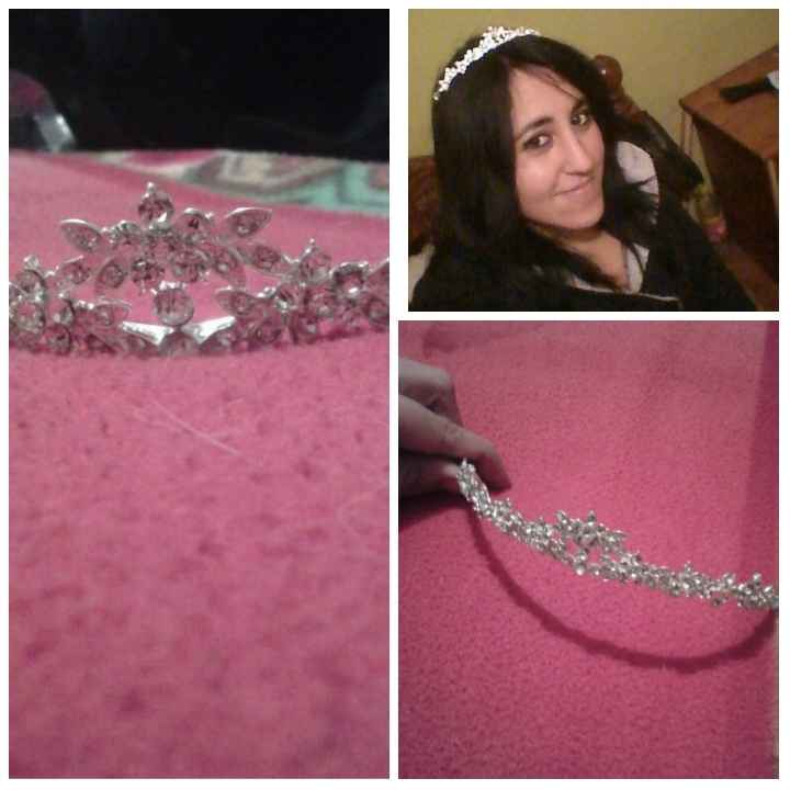 Llego mi tiara que compre en aliexpress :) - 1
