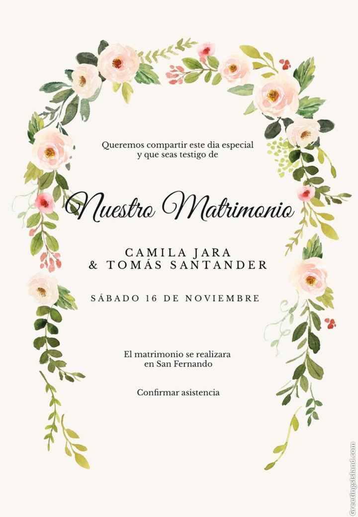 Invitaciones Matrimonio - 2