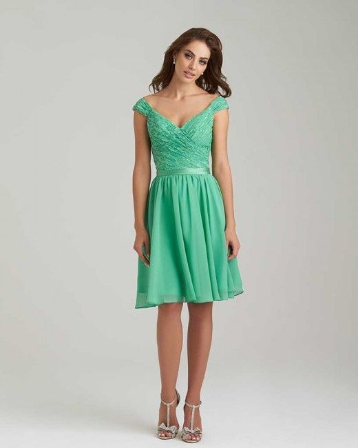 8 vestidos cortos verdes 3