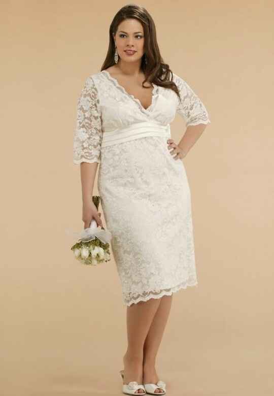 Vestidos para matrimonio civil gorditas deals