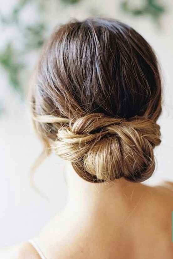 Ideas de peinados para las novias 2018👰 - 26