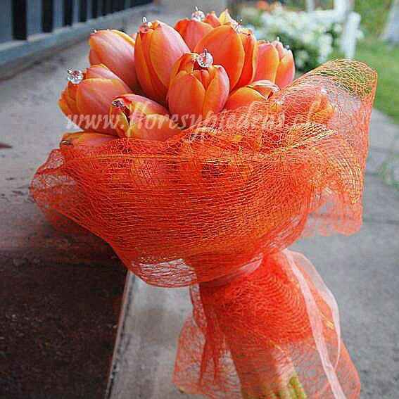 Ramos de novia de tulipanes - 6