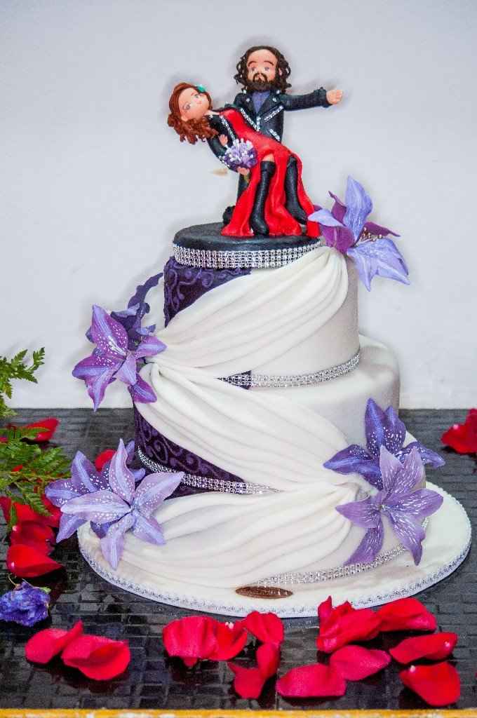 Torta de novios para ceremonia civil ❤🍰 - 1