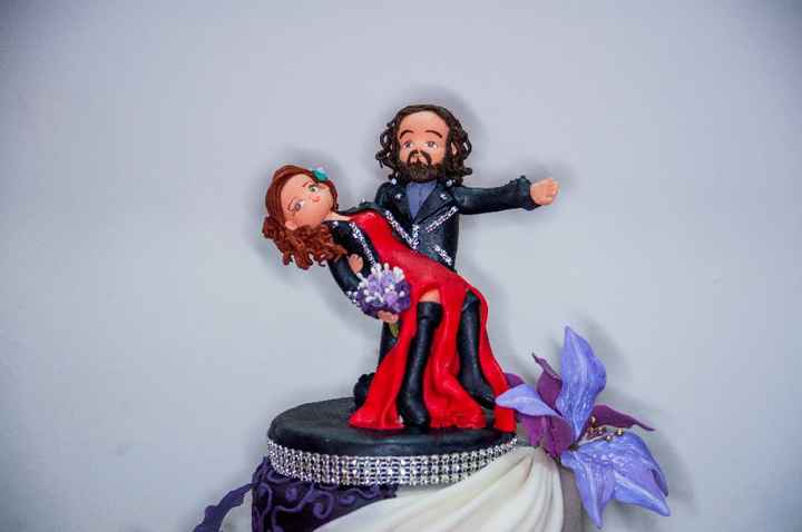 ¿La novia y el novio de las figuras de la torta se parecen a ustedes? - 1