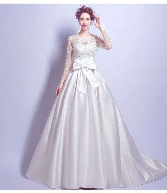 Matrimonio al aire libre: el vestido de novia - 1