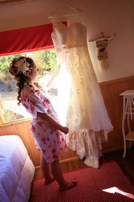 ¿Batas o kimonos para preparación el día de la boda? 1