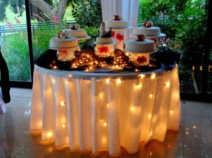 Tipos de tortas de matrimonios - 3