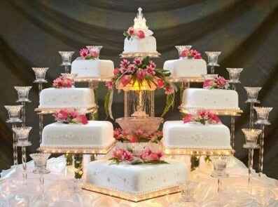 Tipos de tortas de matrimonios - 9