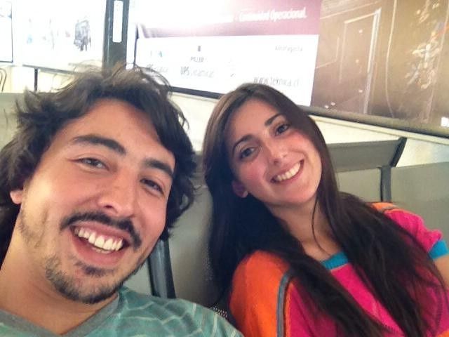 Selfie aeropuerto atacama