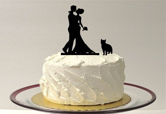 Cake topper con gato