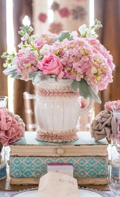 Cómo hacer una boda estilo vintage en rosa. 2