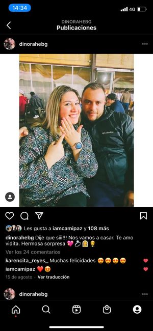 La pedida fue: ¿de sorpresa o mutuo acuerdo?👍💍 3