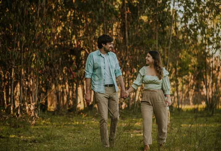 ¿Qué foto pre boda navideña tendrías? 5