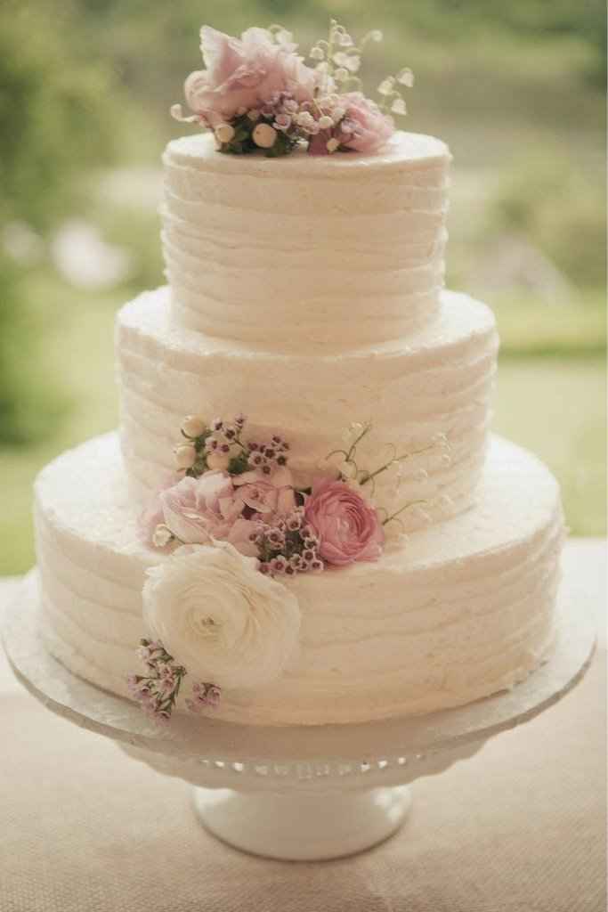 Tamaño del pastel de bodas - 1