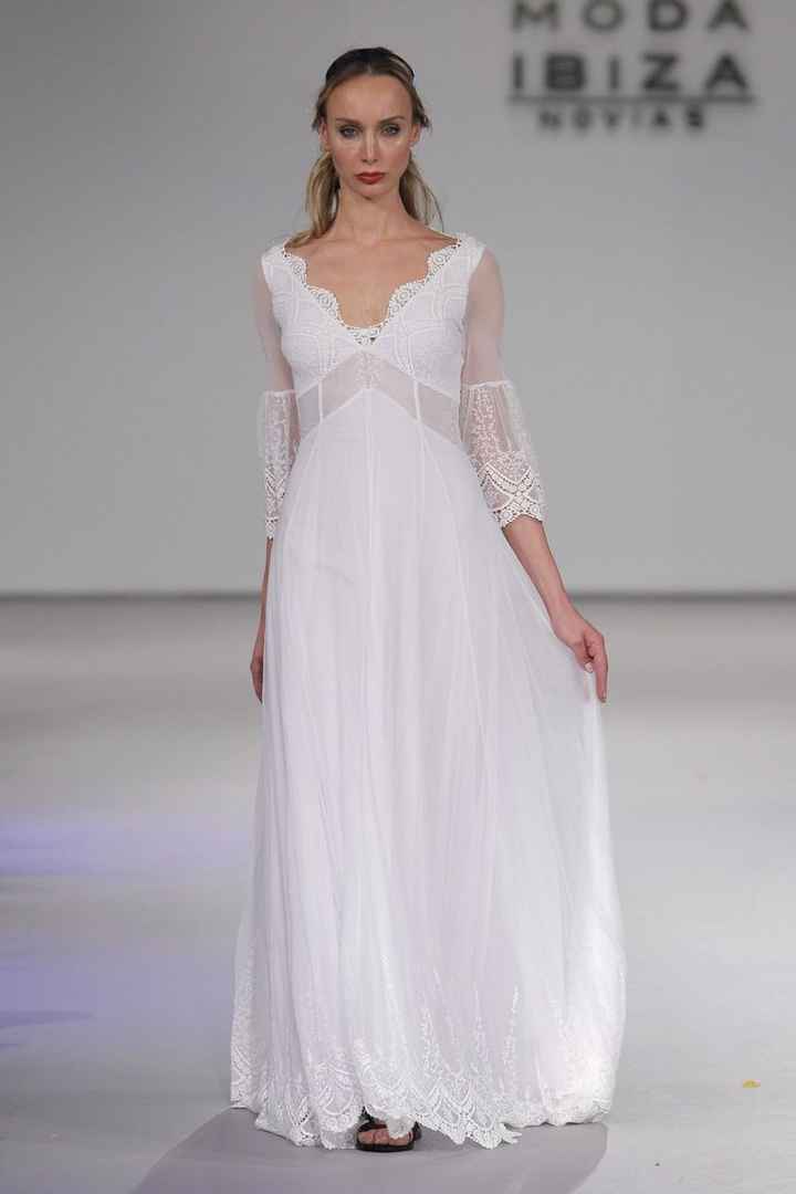 Vestidos para novias embarazadas Mira estos modelos