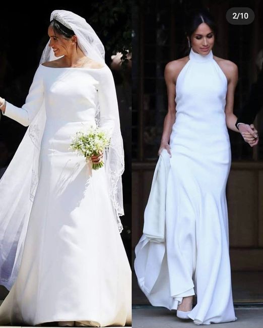 Vestidos de matrimonio real 👑 ¿Catherine o Meghan? 2