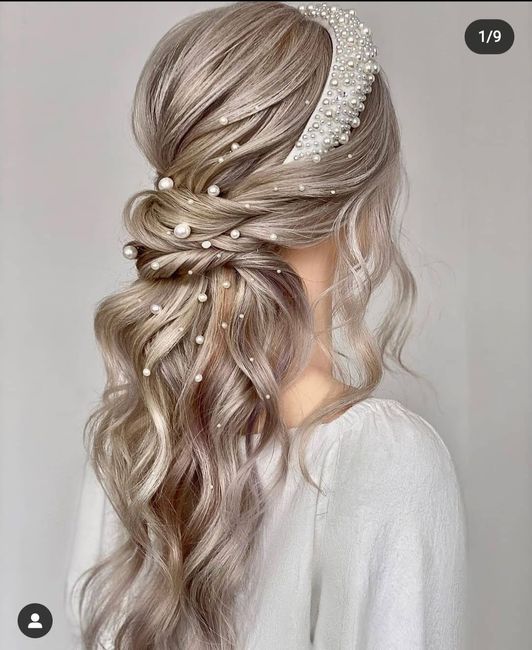 Peinado de novia con perlitas: ¿Si o no? 1