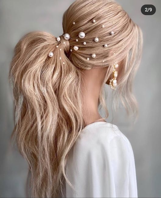 Peinado de novia con perlitas: ¿Si o no? 2