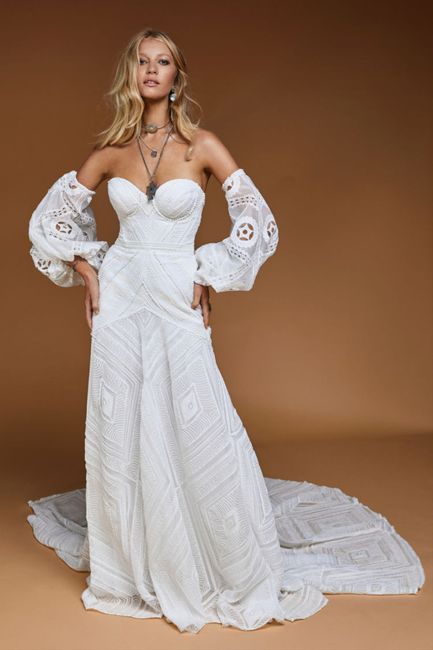 10 Vestidos para novias playeras🏖️👗👰¡Te encantarán! 5