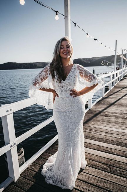 10 Vestidos para novias playeras🏖️👗👰¡Te encantarán! 9